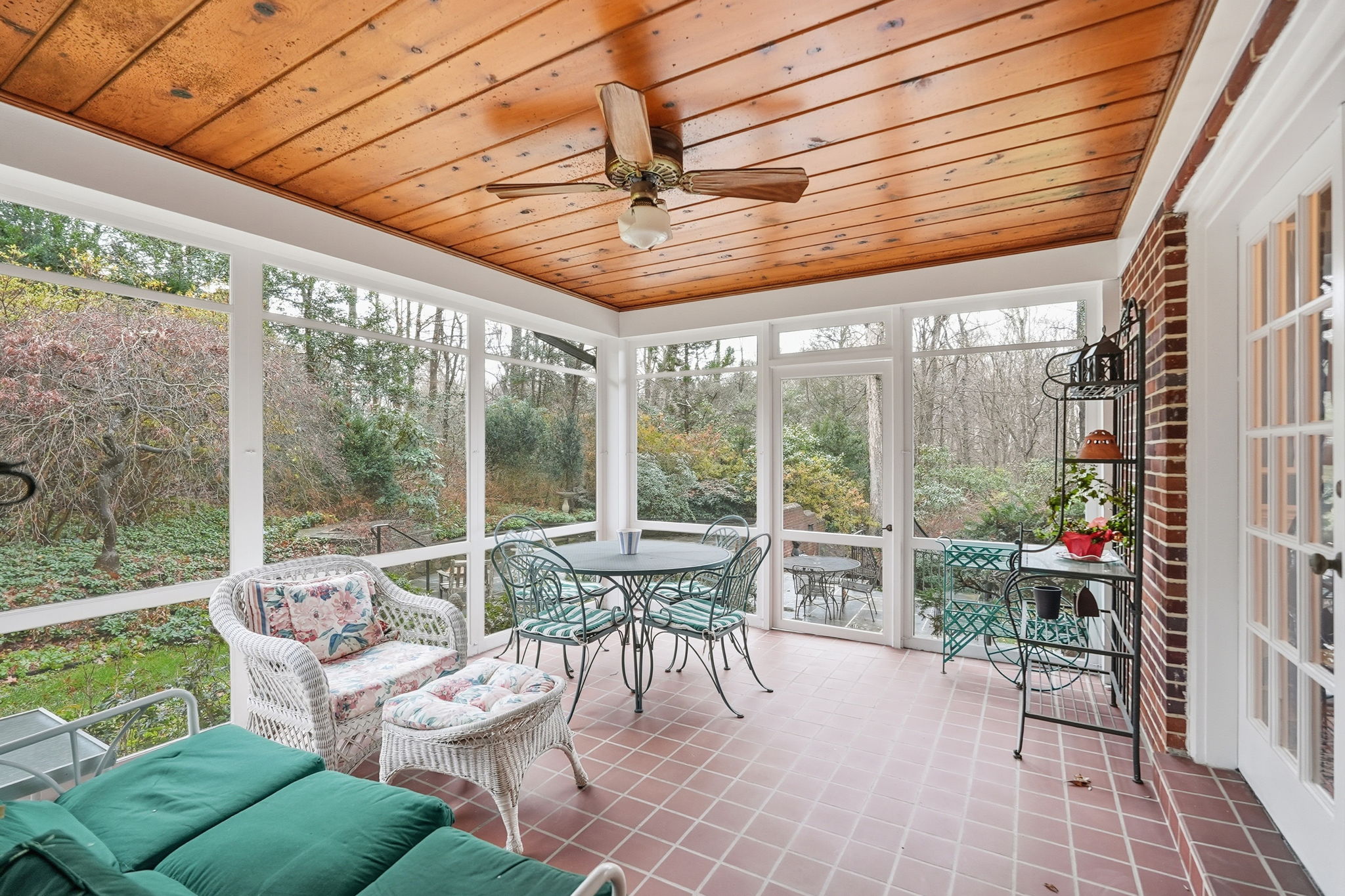 Screened porch
