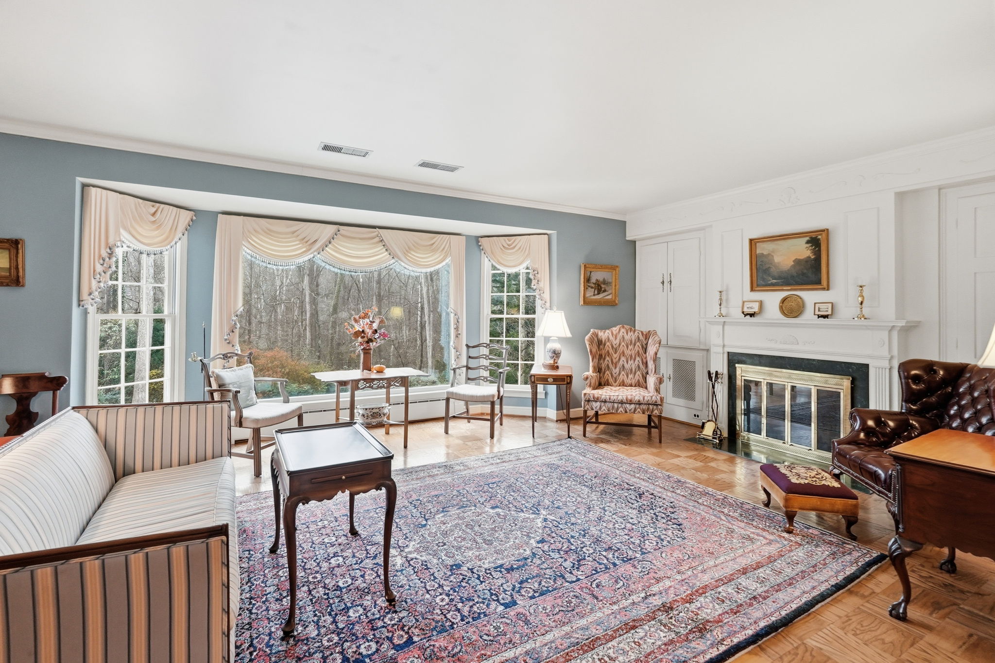 Gracious formal living room