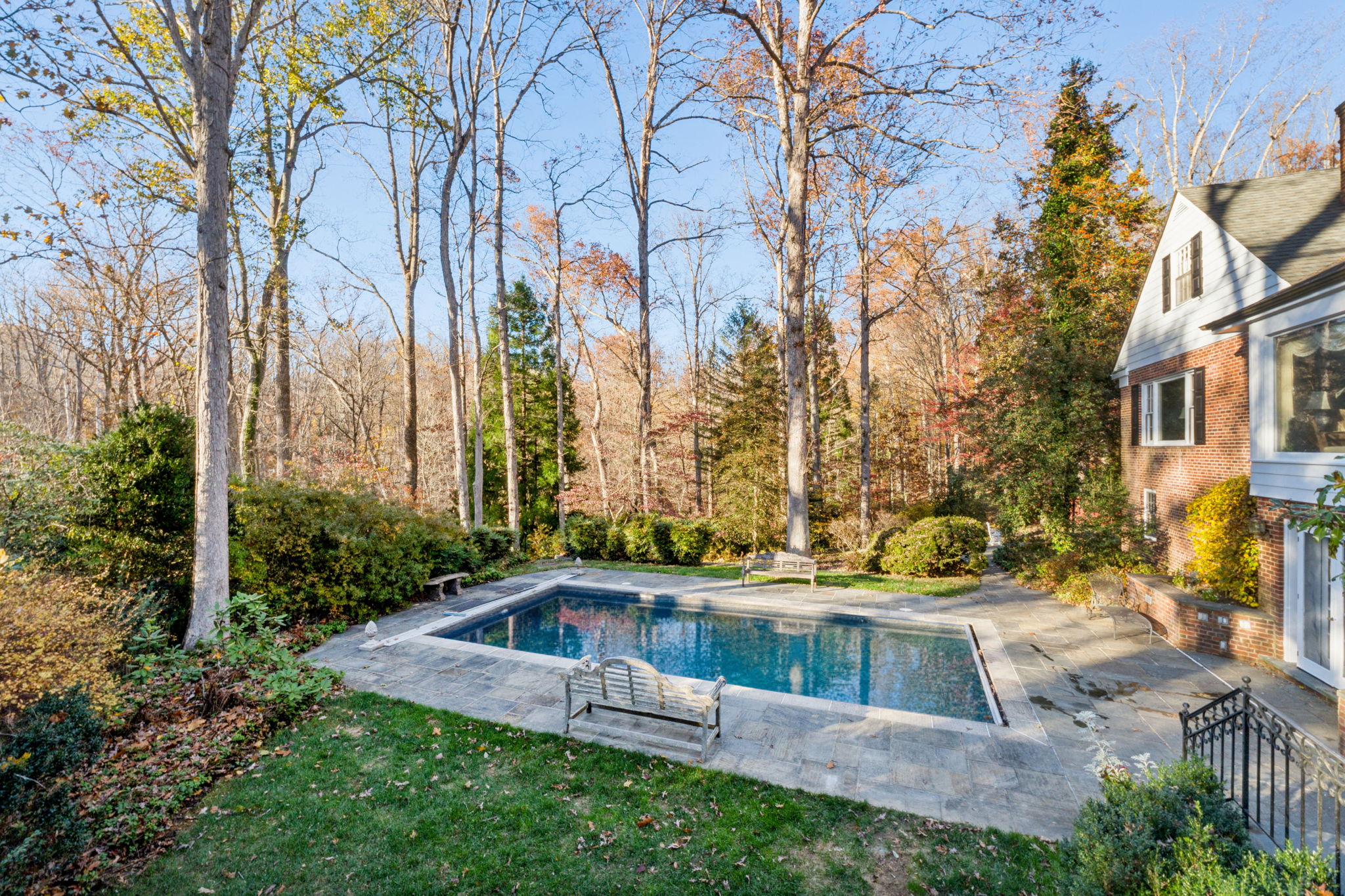 Situated on over 5.5 acres of serene grounds