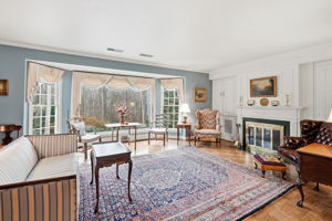 Gracious formal living room