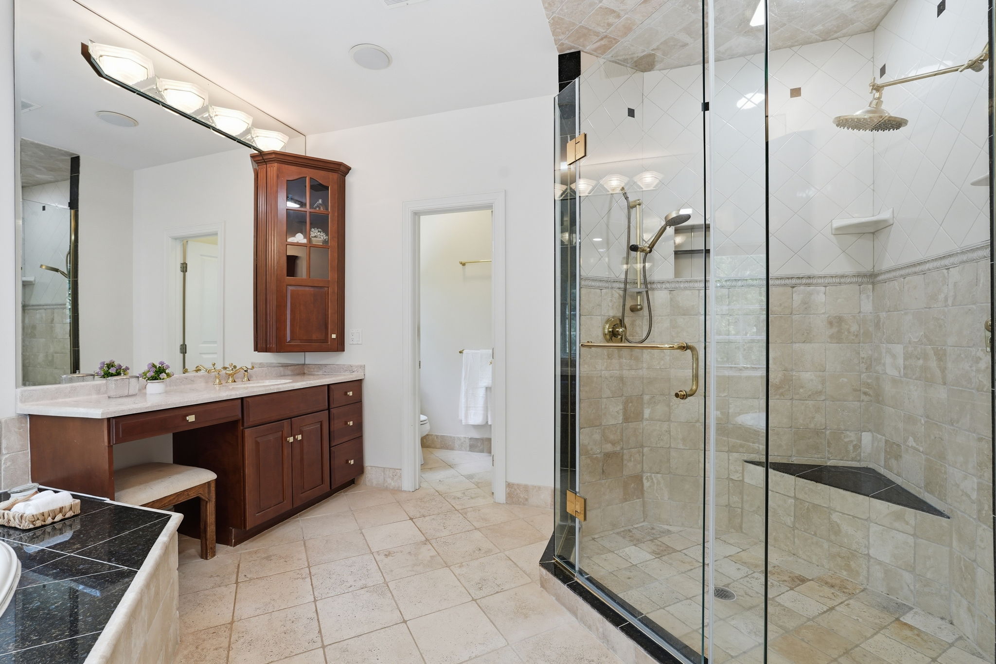 Primary Bathroom with Separate Shower