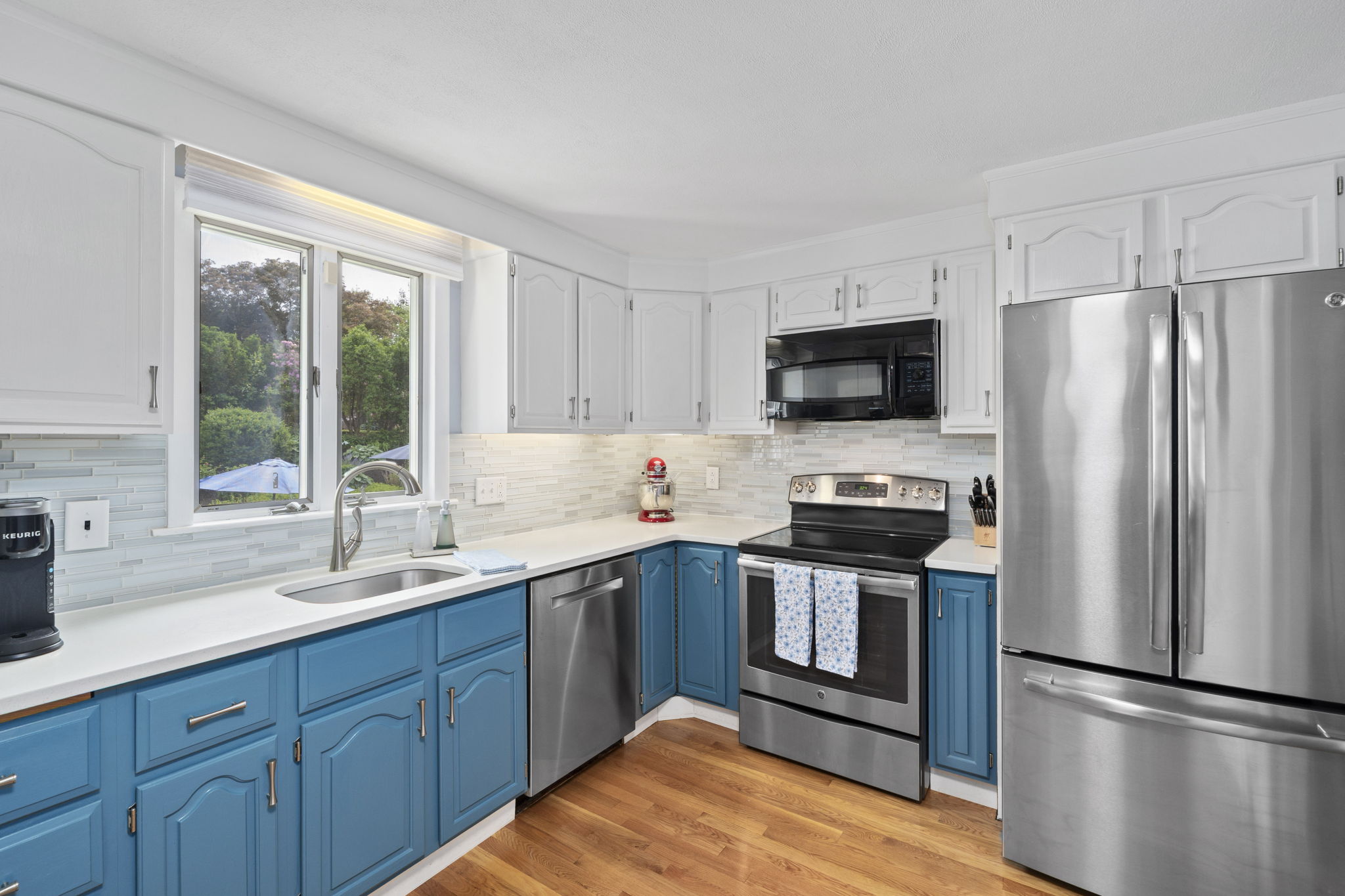 stainless appliances