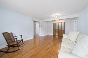 In-law sitting area with large walk-in closet
