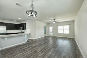 Dining/Living/Kitchen