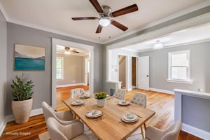 Dining Room Virtually Staged