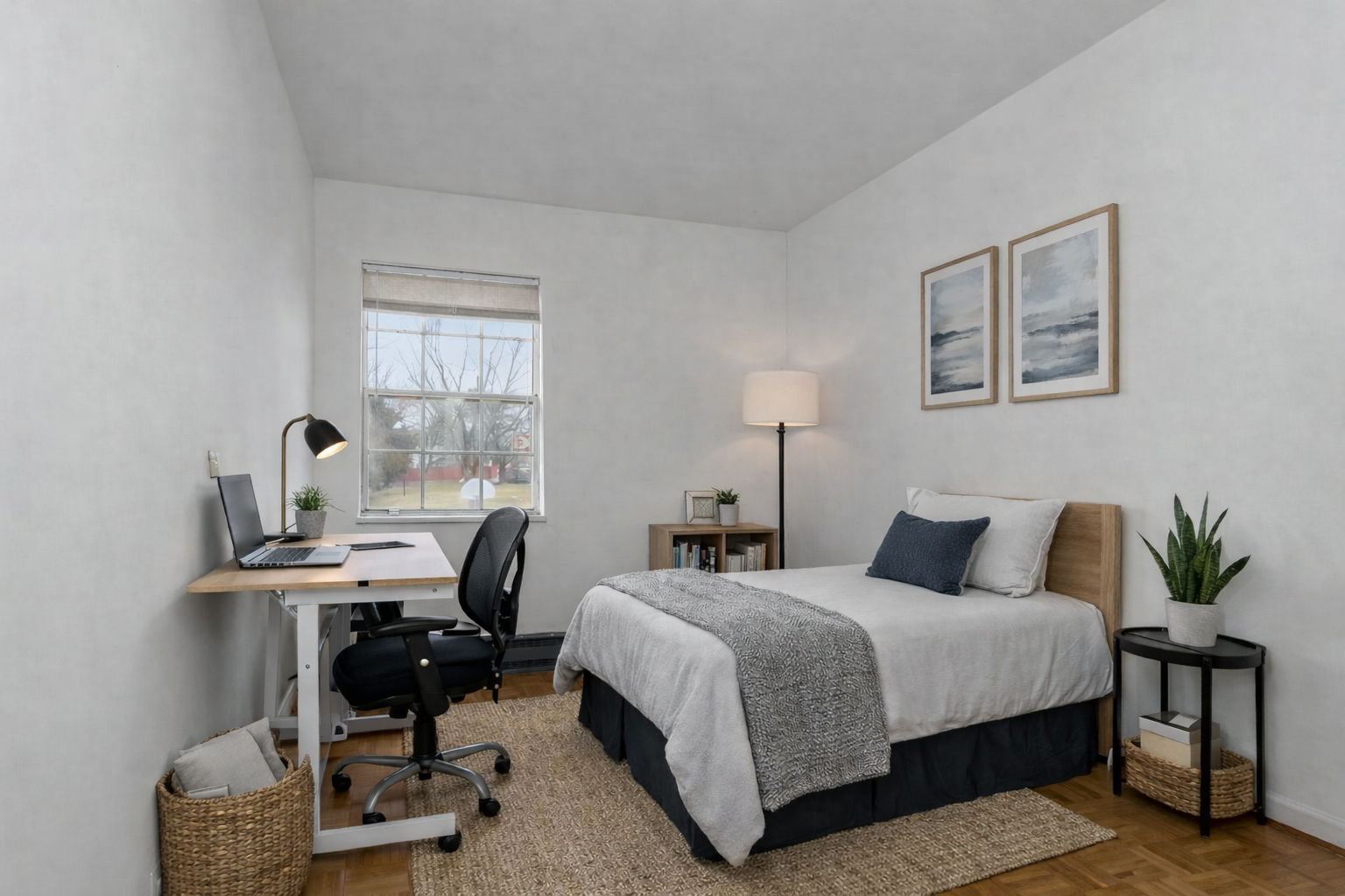 2nd Bedroom - virtually staged