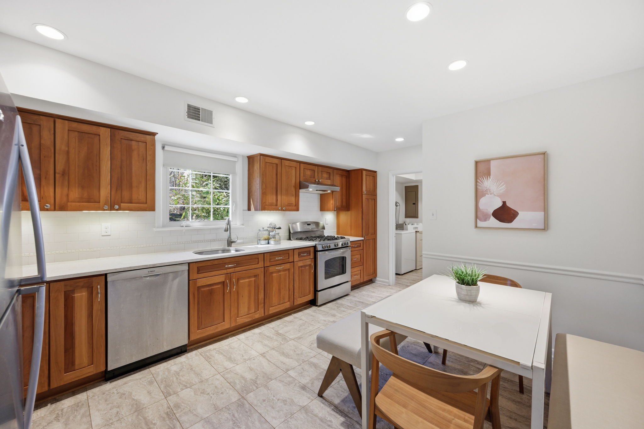 Renovated Kitchen with Breakfast Area