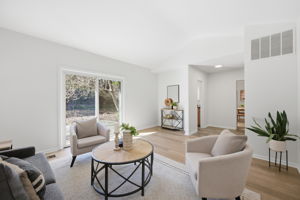 Family Room leading to Rear Patio