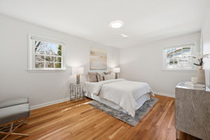 Primary Bedroom with Dual Closets