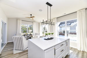 Kitchen & Sunroom