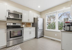 Updated Kitchen with Stainless Steel Appliances
