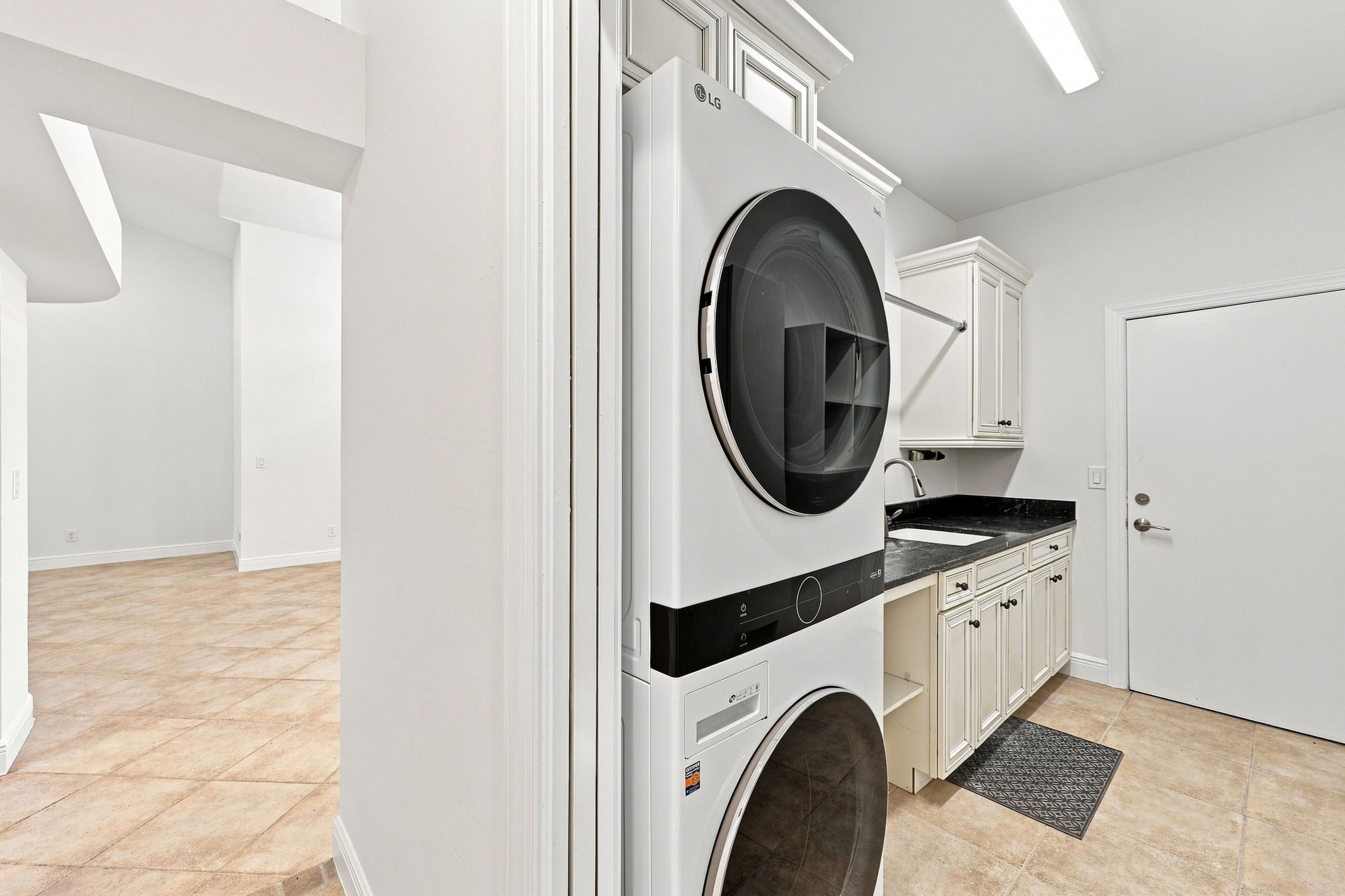 Laundry room and garage access