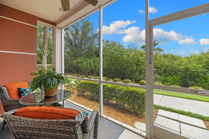 Screened lanai