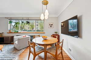 Open floor plan leaves plenty of room for a dining room table