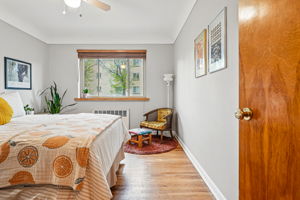 Spacious bedroom