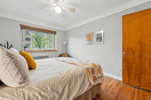 Spacious bedroom