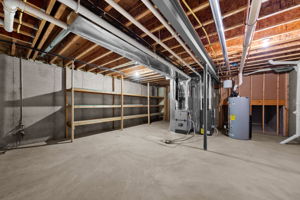 Storage room 2 houses the systems and has built -n shelving for days.