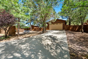 Garage and Yard
