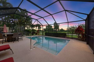 Pool Dusk