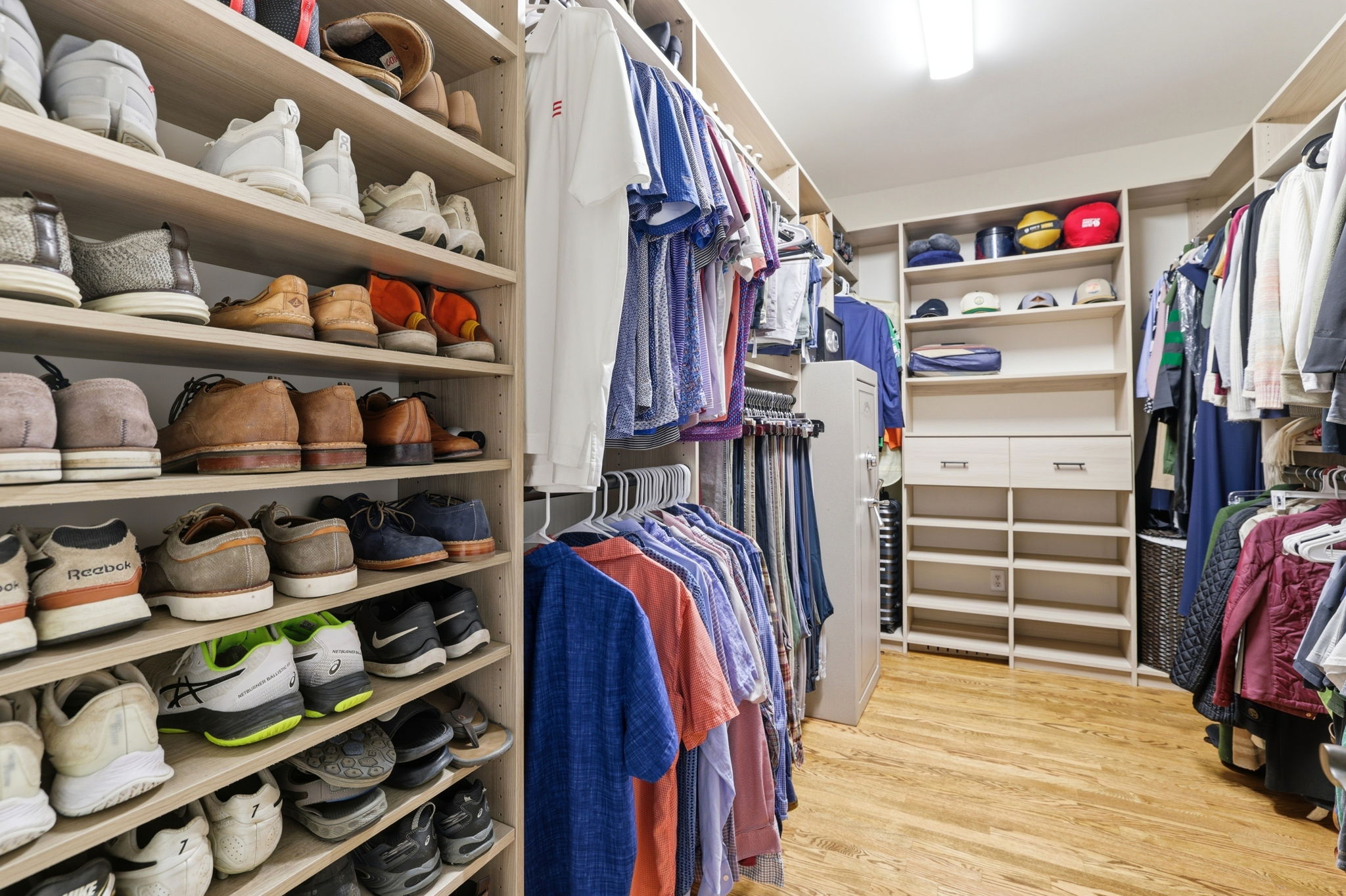 Primary Large Walk-in Closet