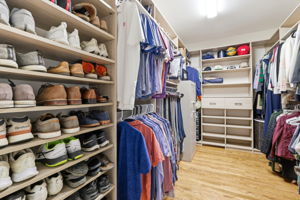 Primary Large Walk-in Closet