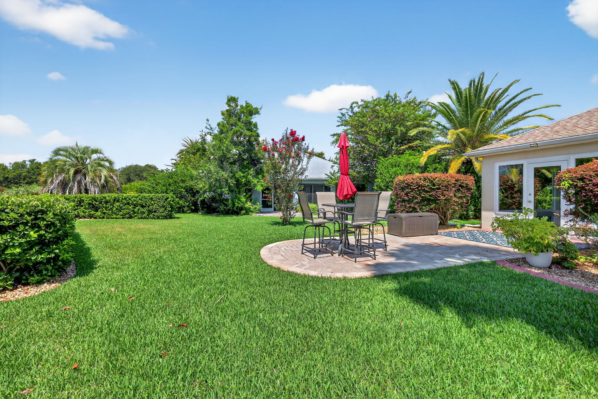 Rear/Side Paver Patio