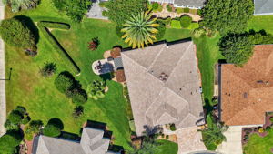 Aerial of Property with Room for a Pool