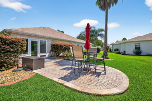 Rear/Side Paver Patio