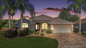 Twilight Front Elevation