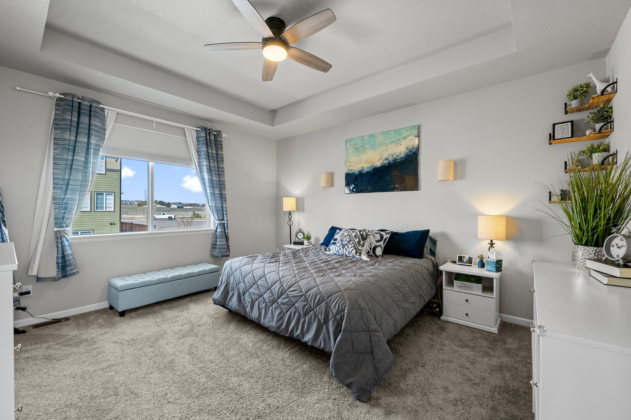 Upper Level Primary Bedroom