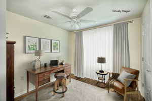 Virtually Staged Office/Bedroom 3