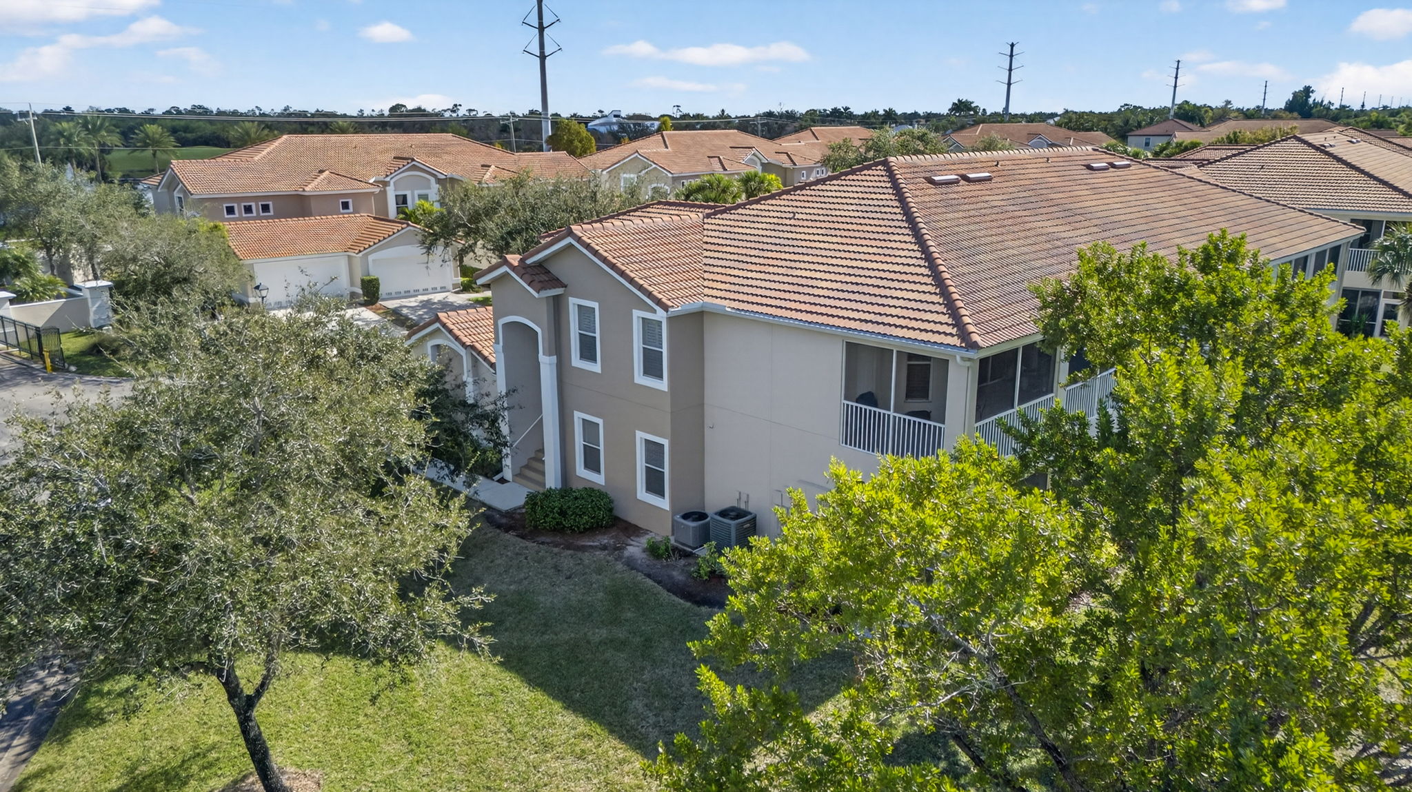 Aerial Front Exterior 1