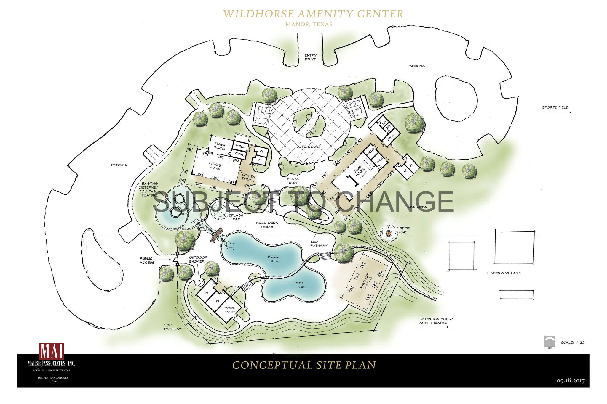 Wildhorse Ranch Future Amenity Center Site Plan