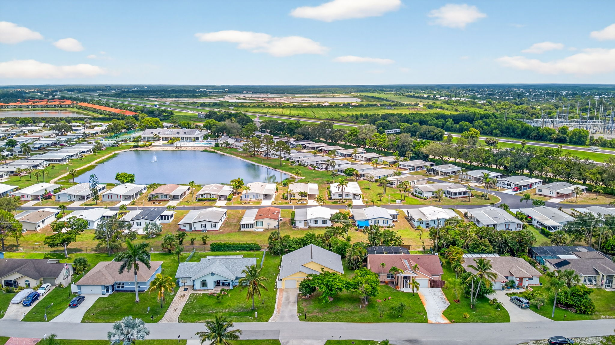 Aerial Front Exterior 2