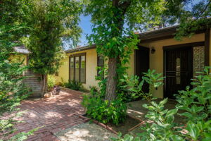 Lush Landscaped Entry