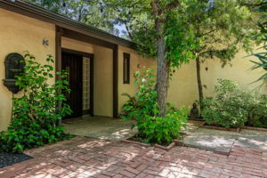 Interior Private Courtyard Entry