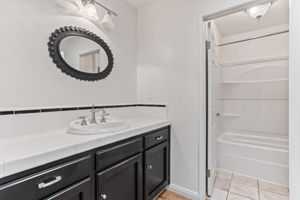 Remodeled Hall Bath