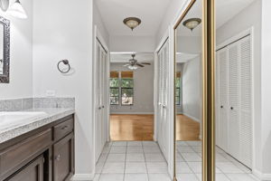 Dual Owners Closets