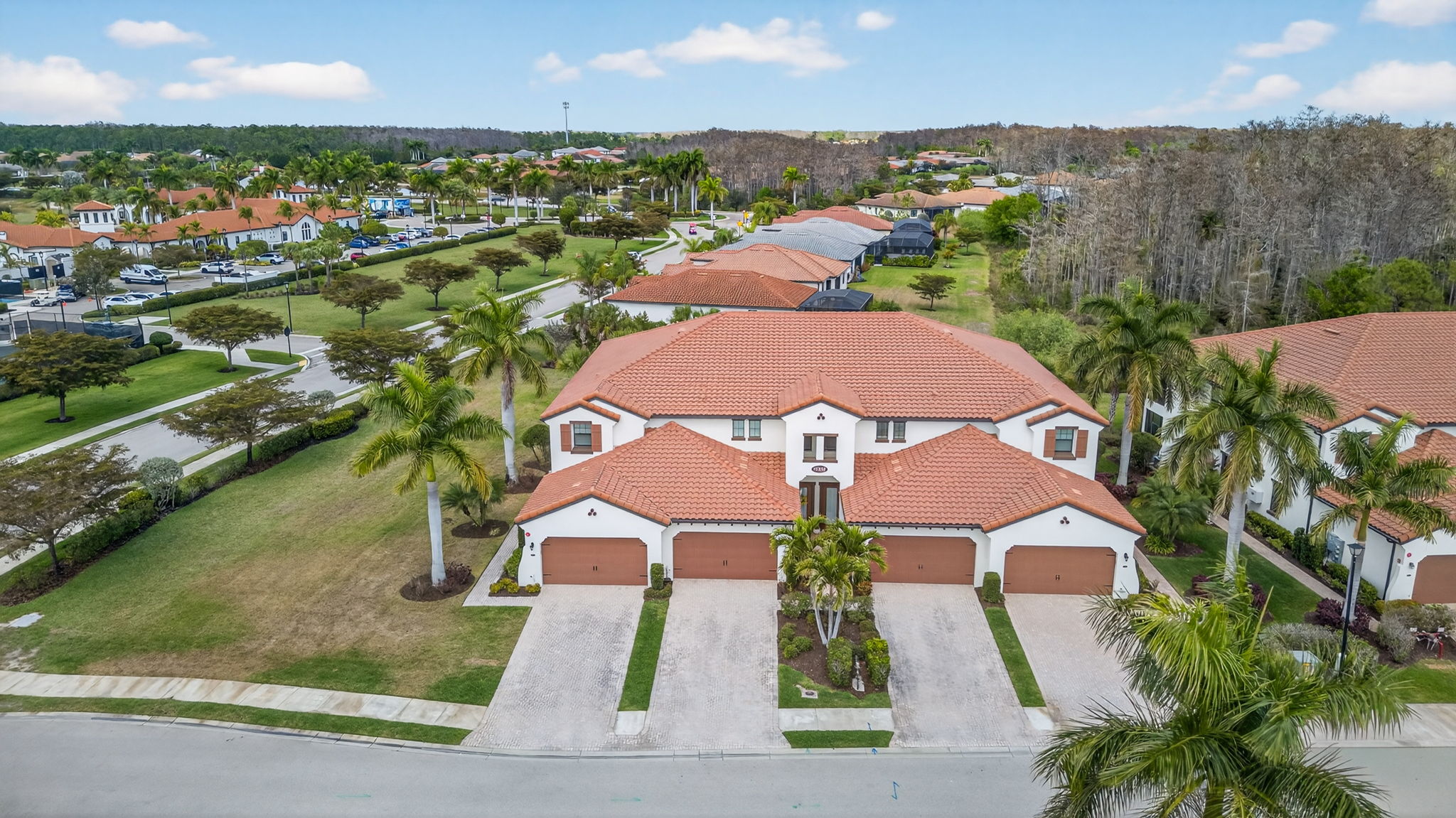 Aerial Front Exterior 1