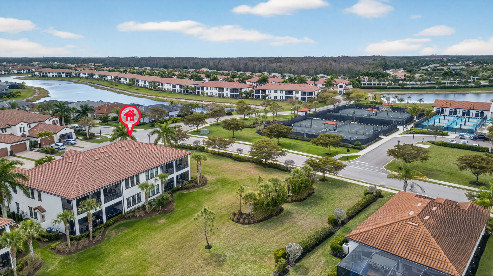 Aerial Rear Exterior - marker