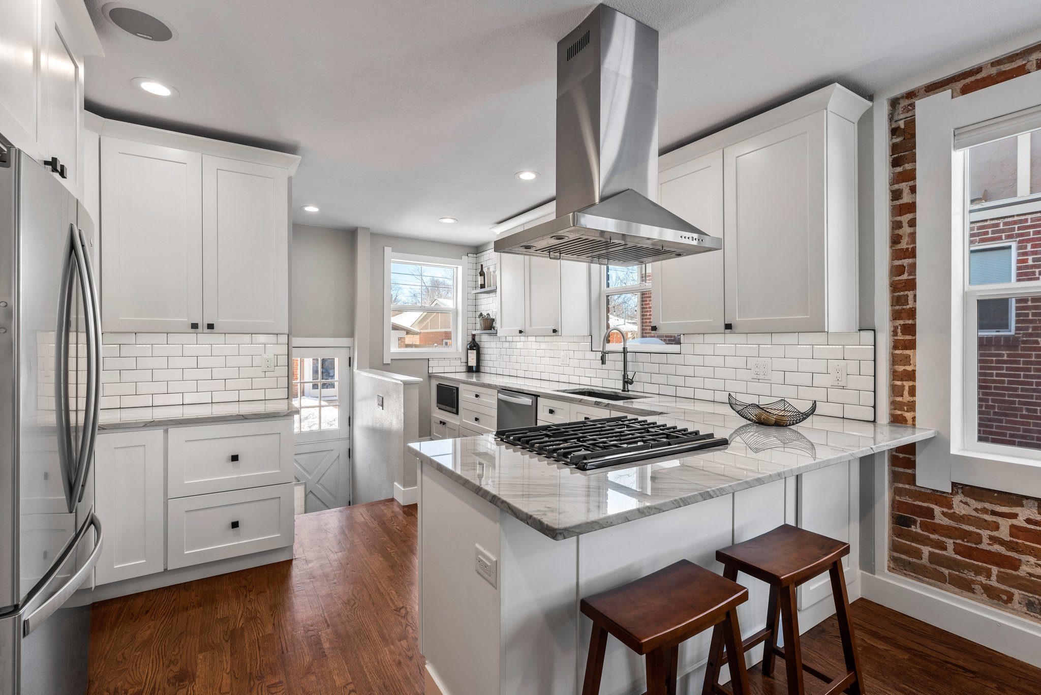 The Newly Remodeled Kitchen was Designed with Function and Sophistication