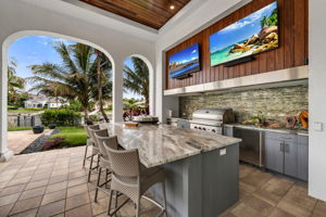 Outdoor Bar - Kitchen