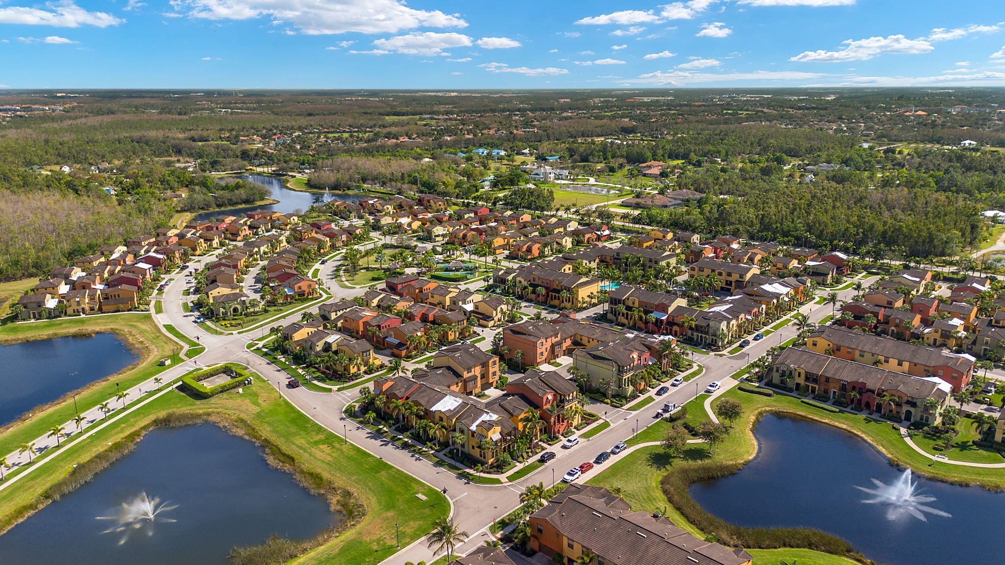 Aerial Front Exterior 2