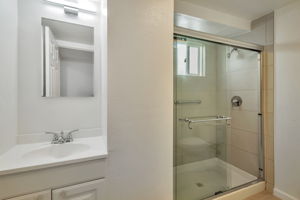 Garage bathroom