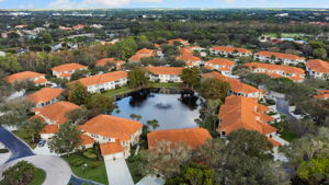 Aerial view of Egrets Walk at Pelican Marsh