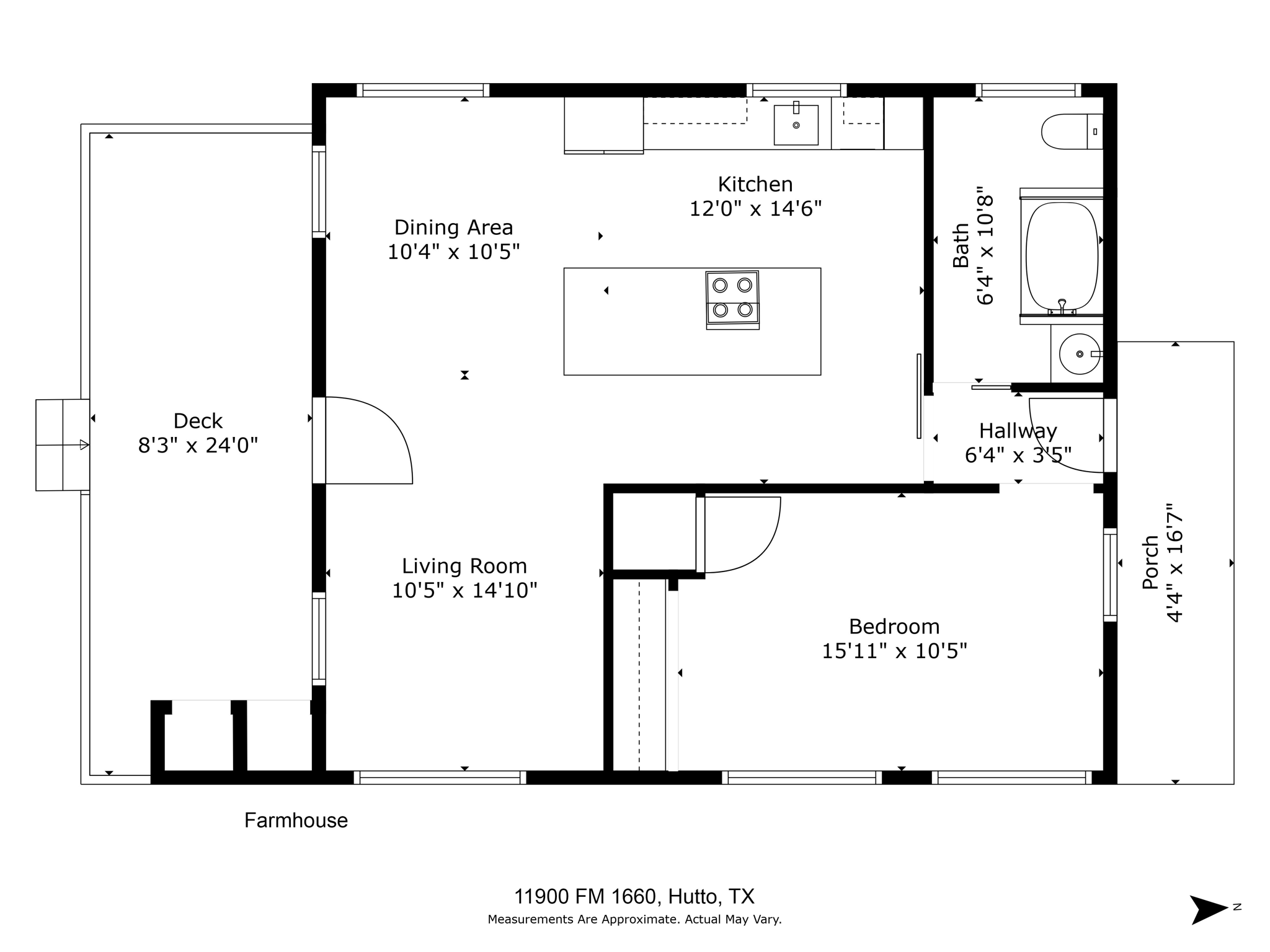 Floorplan of Farmhouse