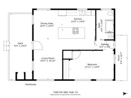 Floorplan of Farmhouse