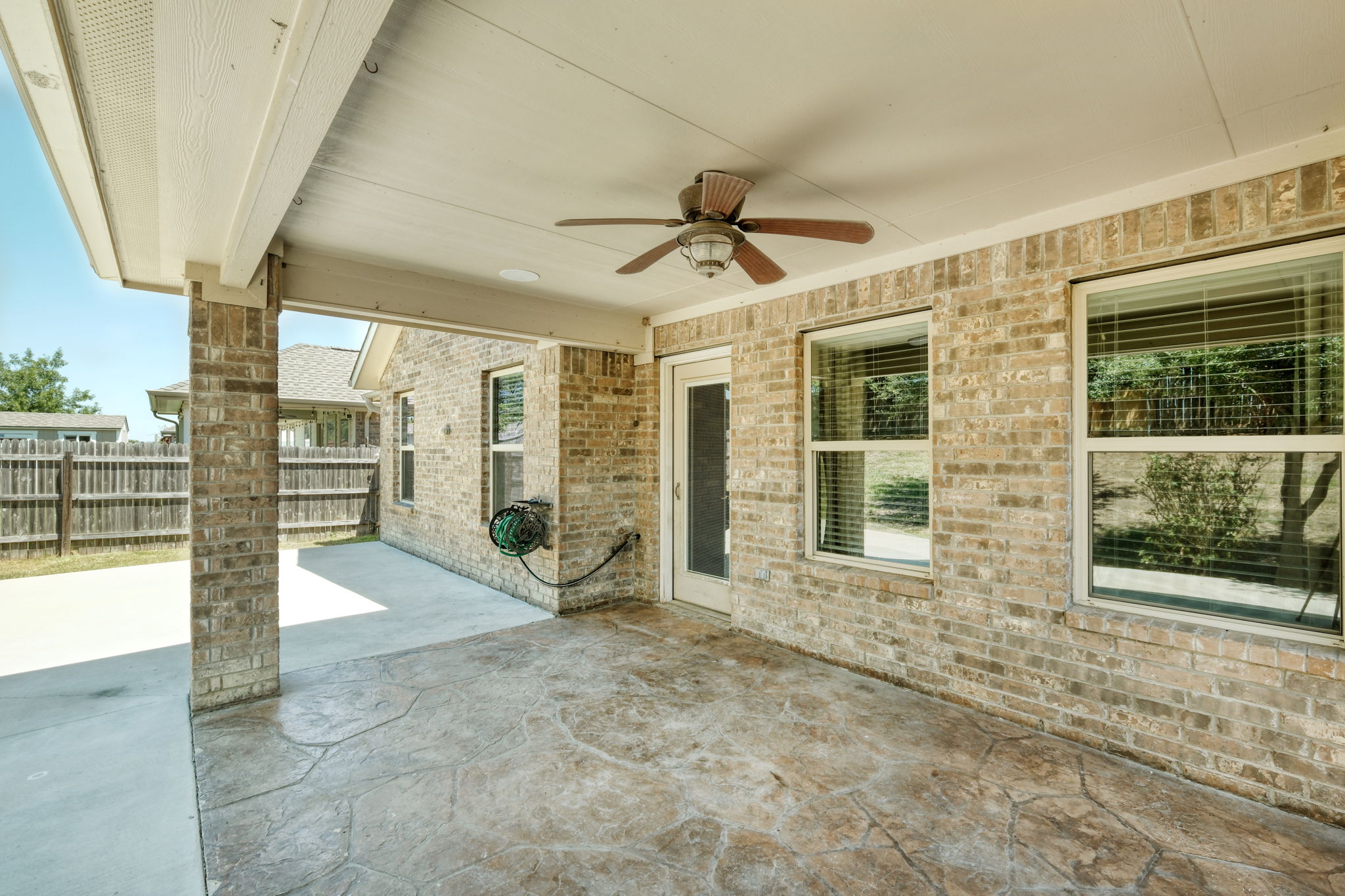 Covered Back Patio