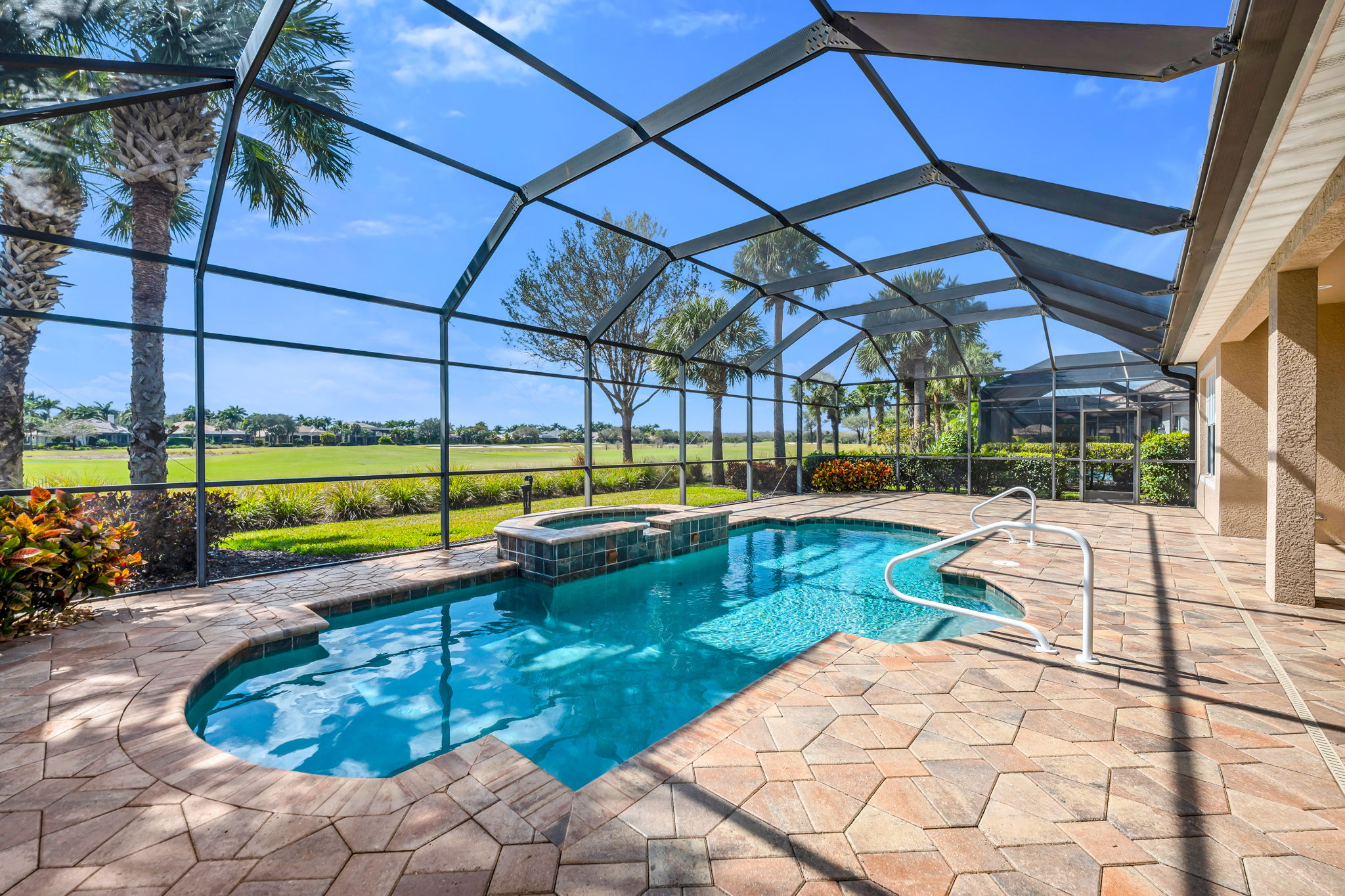 Expansive Lanai with Pool and Spa
