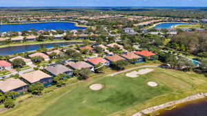 Aerial View of Home and Neighborhood